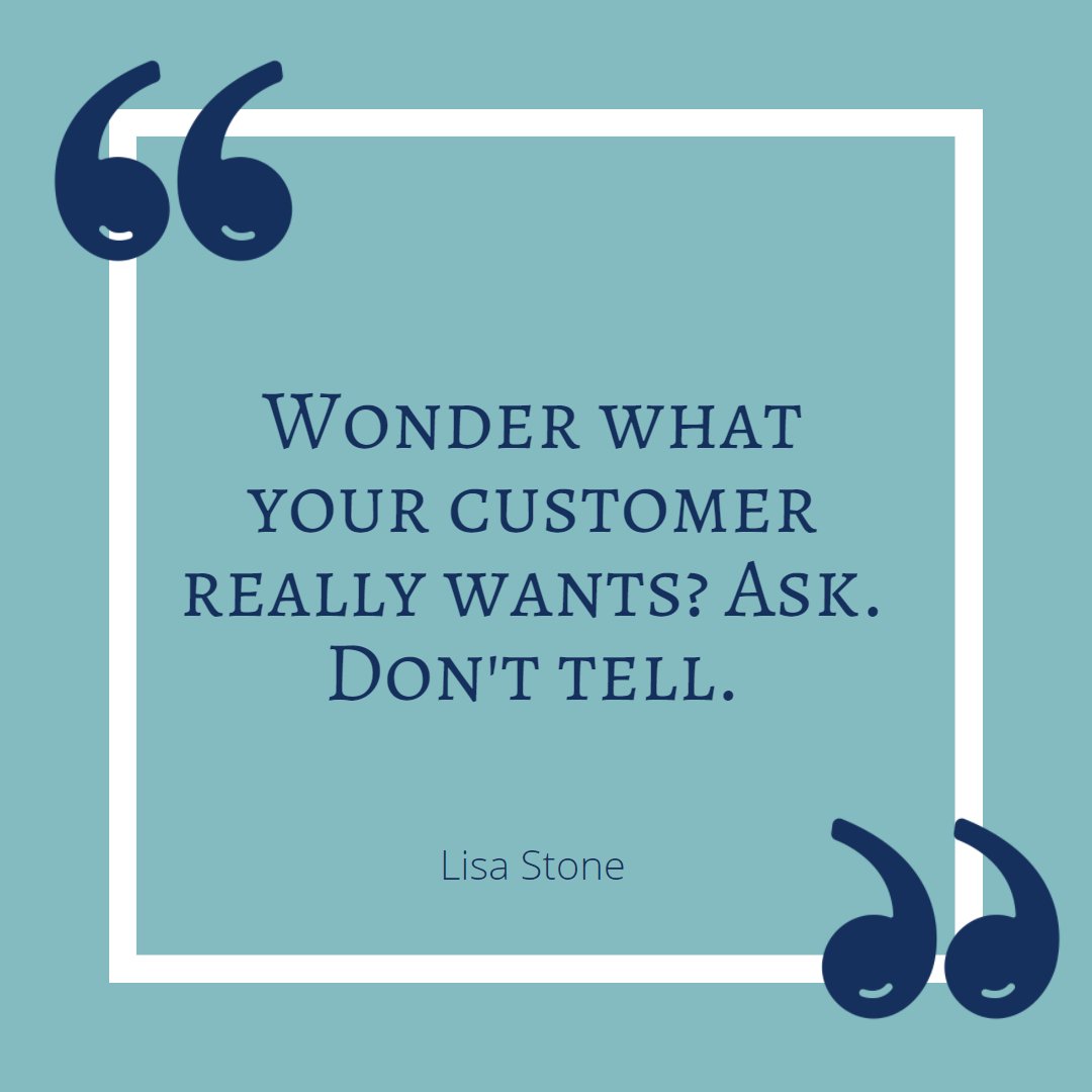 ButteredLite's tweet image. Don’t be scared to ask your customers what they want or need. The more you know, the better you can meet their needs. #inspiration #smallbusinessowner #successtips