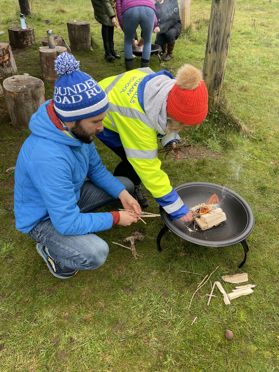Whitehillsps's tweet image. In-service training going brilliantly with @AlbaExplorers. Successfully lighting fires, foraging and cooking too. #BEST #outdoorlearning #Sustainability