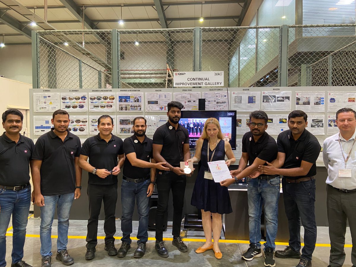 DynamaticTech's tweet photo. @DynamaticTech hosted @Airbus Leadership team Marie Eve Rigollet Boulongeot SVP Transformation &amp; Central Services PY, @TCloutet CPO, Airbus India &amp; S Asia, Rohit Srivastava Head Sourcing - Flying Parts Airbus India &amp; S. Asia, Fener Demir at Dynamatic Aerotropolis https://t.co/rD4NG1M1os
