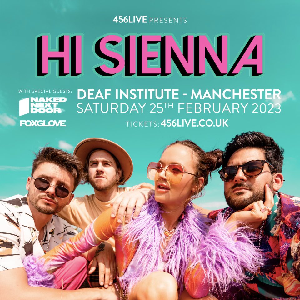 hisiennaband's tweet photo. UNBELIEVABLY excited to announce our return to @DeafInstitute on the 25th Feb, just in time for the release of our debut EP - expect BIG things ya filthy animals!

Tickets on sale 10am Friday, so secure the best xmas prezzy for urself or someone you love (better than nowt innit!) https://t.co/KYPW5V30YJ