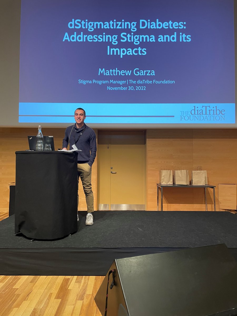 One of many key messages from @matthewgarza98 Stigma Program Manager at The diaTribe Foundation: 
’Addressing diabetes stigma is an essential missing element of diabetes care: I am gonna keep preaching this’ 
#rapid2022 #psad2022 #diabetes