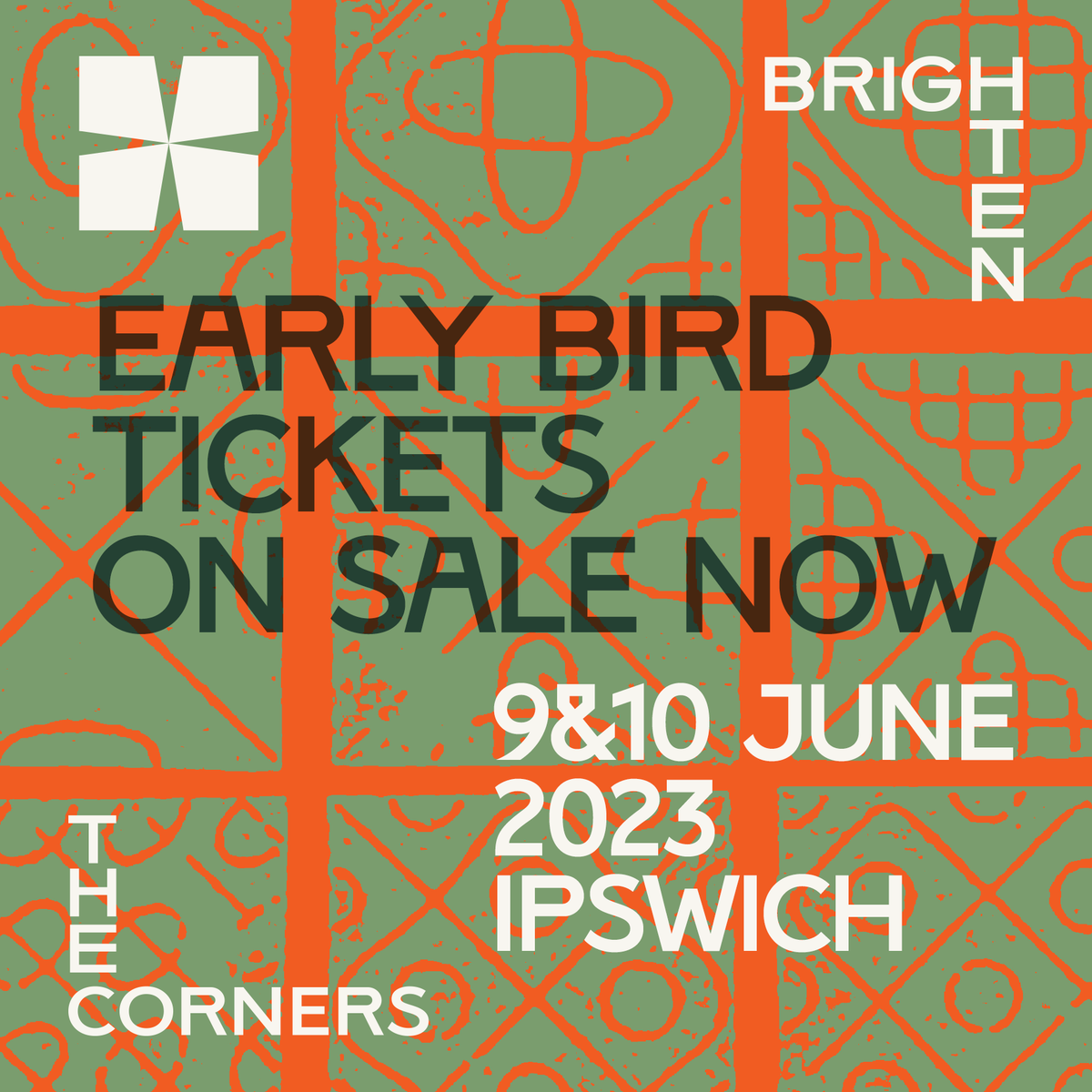 ✨ Early Bird tickets on sale now! 💃 🎟 bit.ly/BTCfest2023 Weekend tickets available now for Brighten The Corners Festival 2023 on Friday 9th & Saturday 10th June.