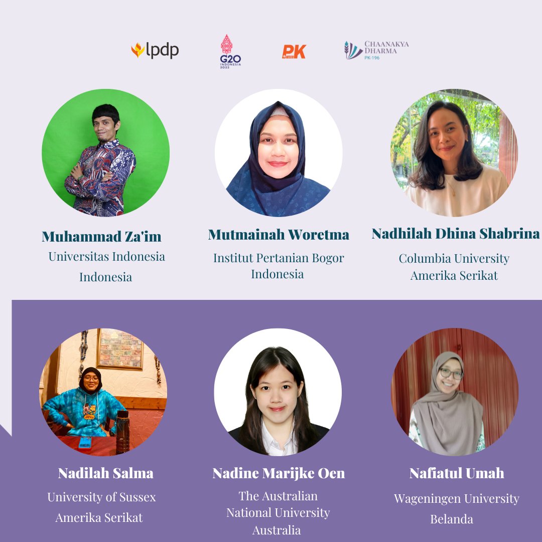 Yuk kenalan! #ChaanakyaDharma adalah wadah pemersatu kita :) Meskipun berbeda jurusan, kampus dan negera tujuan, namun beragam peran ini yang akan melengkapi dedikasi kami untuk membangun negeri. 
@lpdp_ri

#DiriUntukNegeri
#SDMUnggulIndonesiaMaju 
#AkuPastiMengabdi