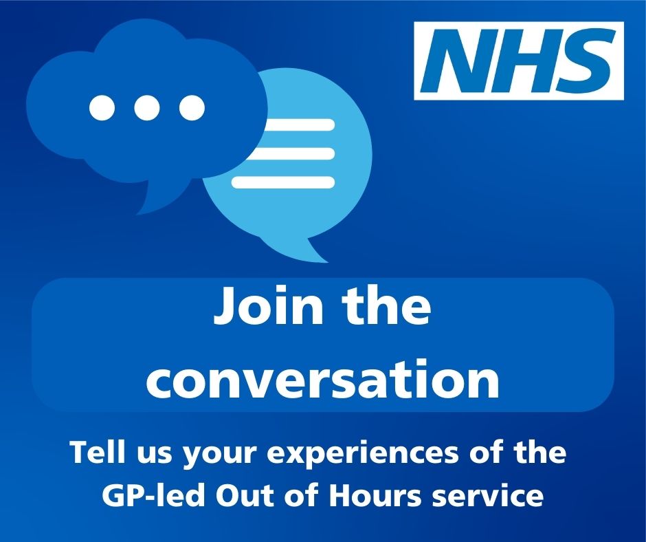 ldpartnership's tweet photo. If you’ve ever used the GP-led Out of Hours service then the NHS in Norfolk and Waveney wants to hear about your experiences in their survey which is open until 23 December: 

The Survey can be found at this link:
https://t.co/GJk2b7VUhC 

#NHS https://t.co/Mc7afblS5v