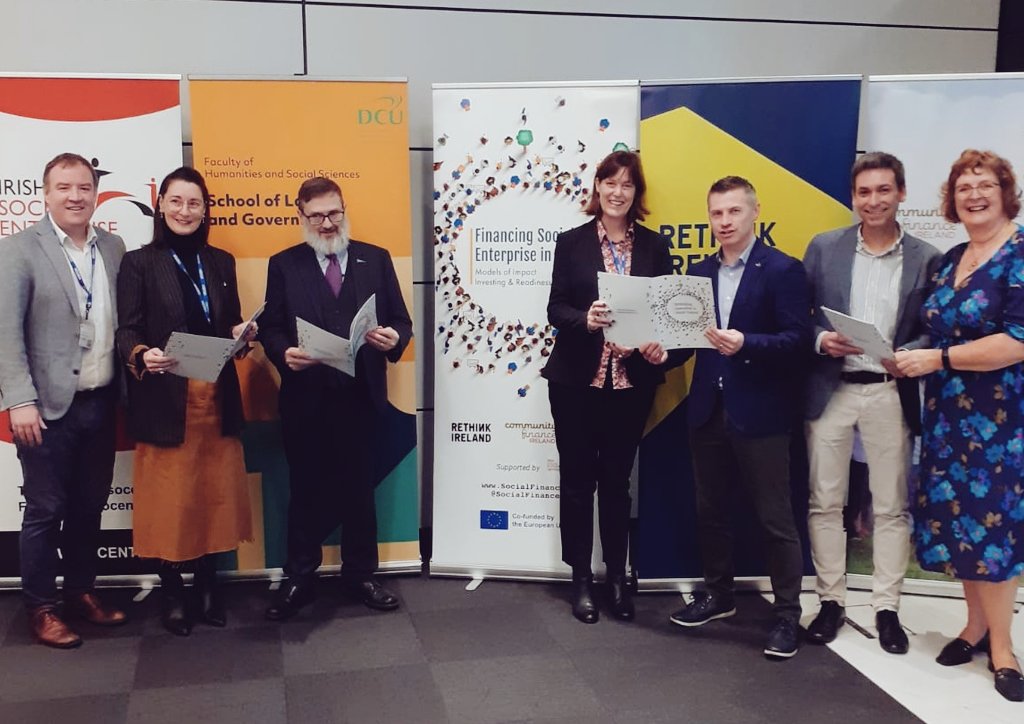 Margaret Leahy (@gardenngather) on Twitter photo Delighted to be at the launch of the report 'Rethinking Innovation in Social Finance" with my <a href="/Rethink_Ireland/">Rethink Ireland</a>
colleagues and our partners <a href="/DCU/">Dublin City University</a> @ComFinanceIrl <a href="/socentie/">SocEnt.ie</a>
<a href="/SocialFinanceIE/">Social Finance Ireland</a> #thefutureissocial Delighted to be at the launch of the report 'Rethinking Innovation in Social Finance" with my <a href="/Rethink_Ireland/">Rethink Ireland</a>
colleagues and our partners <a href="/DCU/">Dublin City University</a> @ComFinanceIrl <a href="/socentie/">SocEnt.ie</a>
<a href="/SocialFinanceIE/">Social Finance Ireland</a> #thefutureissocial