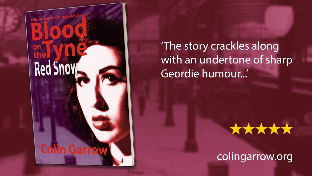 ‘Blood on the Tyne: Red Snow’ 
#murder #mystery
‘The story crackles along with an undertone of sharp Geordie humour…’
geni.us/3PKXkN 
#bloodonthetyne #IARTG