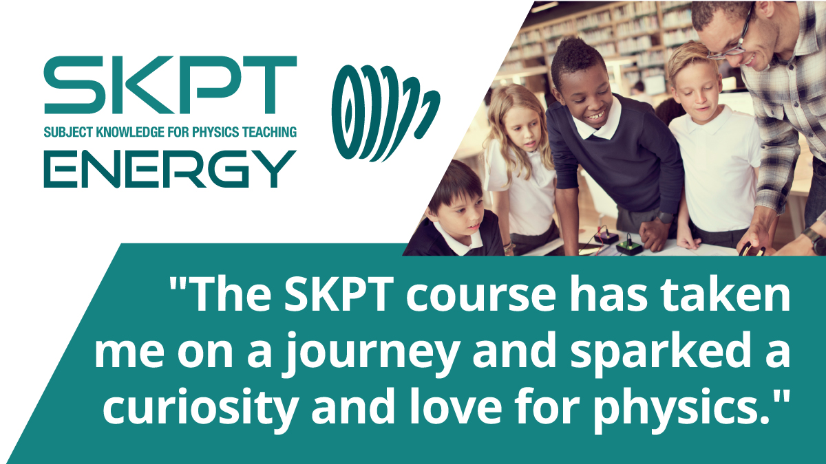 Teaching KS3/4 physics in England without specialism? 
FREE Subject Knowledge CPD #SKPT
#Energy 
8wks blended learning
f2f sessions: 
⚡️Birmingham 1 Feb
⚡️York 2 Feb
⚡️London 9 &amp; 10 Feb
BOOK NOW #ASEChat #chatbiology #ChatChemistry #ChatPhysics 
stem.org.uk/cpd/ondemand/5…