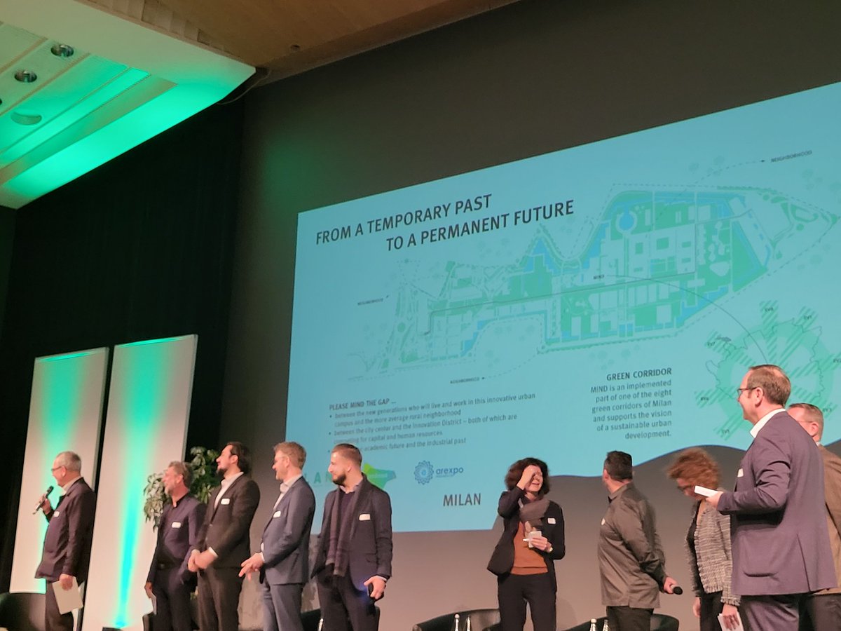 JamesNason's tweet photo. Delighted to be at #RebuildingEurope conference hearing about importance of radically integrating nature with European cities such as Milan @imperialcollege #futurecities #Sustainability https://t.co/LvGUYJiWrp