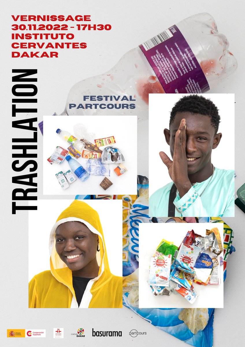 tutuytu's tweet photo. Tras 7 años recorriendo el mundo entero #Trashlation @basurama llega a Senegal y hoy se inaugura dentro del programa #Partcours de Dakar.
Gracias @culturadakar @ICdakar por hacerlo posible y especialmente a @anezazo y Sinan Ayape por su imprescindible y desinteresada colaboración https://t.co/KBtHMXlvvd