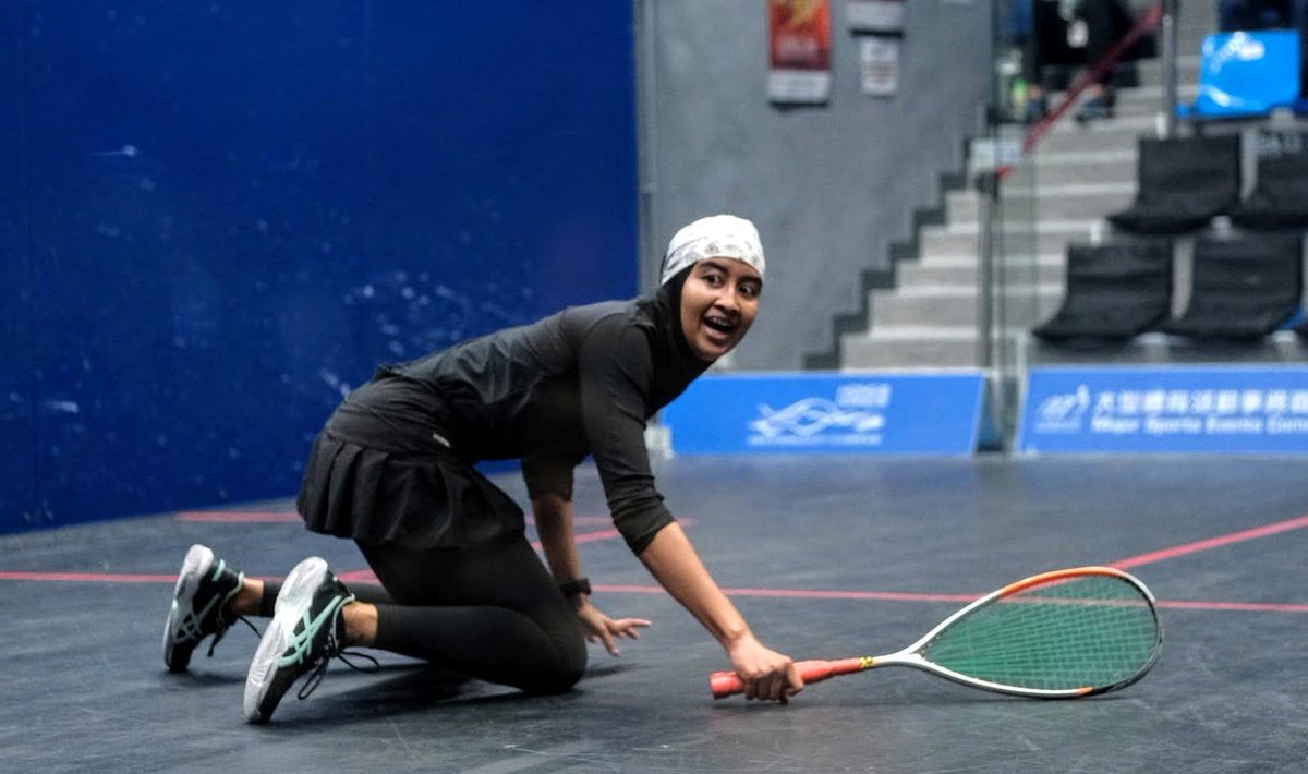 HKsquash's tweet photo. @PSAWorldTour @Aifaazmann Some found it funnier than others ...... https://t.co/JuAjDQpcgx