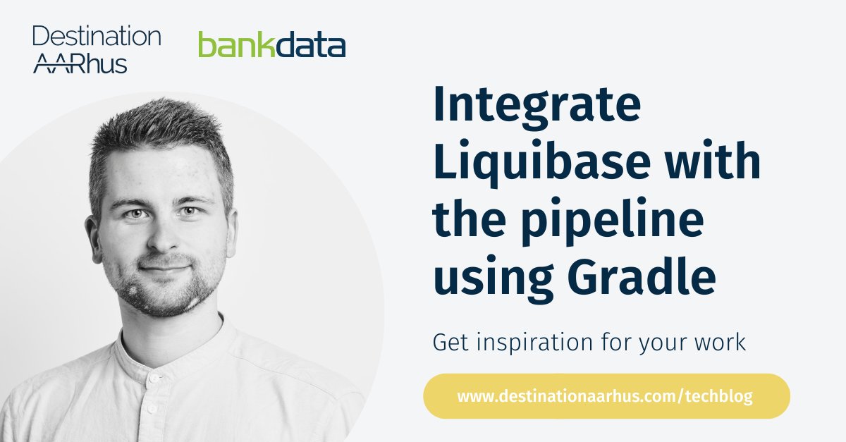 In our newest TechBlog post, Thomas Guldborg, Software Developer at Bankdata, introduces a step-by-step guide to integrating #liquibase with the pipeline using a Liquibase Gradle plugin and thereby paving the way for continuous integrated database changes. bit.ly/3OUKnIo