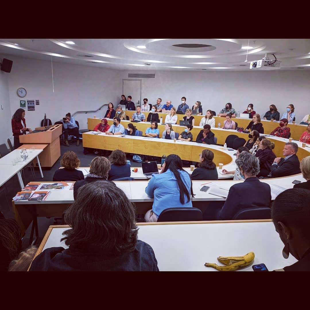 Speaking at a Panel for transformative gender policy at ANU today! 

Presenting on Women's Rights in TL, economic inequality and autonomy. 
#AustralianAidConference2022

Photo by : Kara Chesal 😘