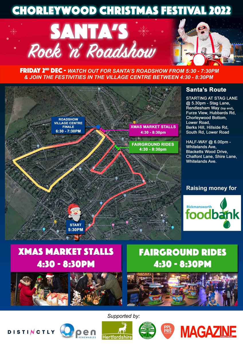 Hey - come and see us at Chorleywood Christmas Festival this Friday from 4.30pm. Fun for all the family, ale and Christmas Gin for the parents...