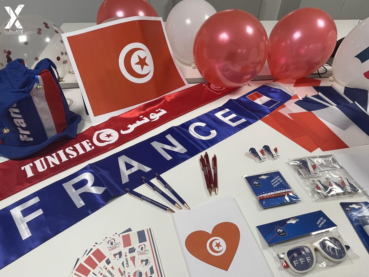 ⚽ 𝗖𝗲 𝗺𝗲𝗿𝗰𝗿𝗲𝗱𝗶 𝟯𝟬 𝗡𝗼𝘃𝗲𝗺𝗯𝗿𝗲 𝗮̀ 𝟭𝟲𝗵, 𝗻𝗼𝘀 𝗰𝗼𝗹𝗹𝗮𝗯𝗼𝗿𝗮𝘁𝗲𝘂𝗿𝘀 𝘀𝗲𝗿𝗼𝗻𝘁 𝘁𝗼𝘂𝘀 𝗲𝗻𝘀𝗲𝗺𝗯𝗹𝗲 𝗱𝗲𝘃𝗮𝗻𝘁 𝗹𝗲 𝗺𝗮𝘁𝗰𝗵 𝗧𝘂𝗻𝗶𝘀𝗶𝗲 - 𝗙𝗿𝗮𝗻𝗰𝗲 🇹🇳🇫🇷

𝑃𝑃𝑆 : 𝘤̧𝘢 𝘷𝘢 𝘤𝘩𝘢𝘮𝘣𝘳𝘦𝘳 𝘢𝘶 𝘣𝘶𝘳𝘦𝘢𝘶 !

#TUNFRA #football