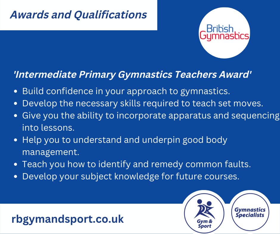How can we support Primary School Teachers with Gymnastics? 
📩 Contact info@rbgymandsport.co.uk to find out more.
#gymnastics #primarygymnastics #schoolgymnastics #peteaching #physicaleducation