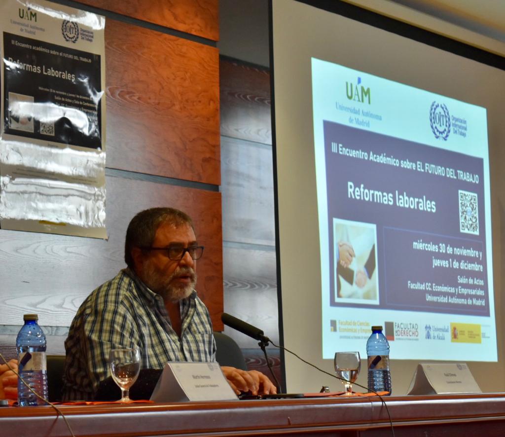 La RL ataca la precariedad, en concreto de jóvenes y mujeres. Además, refuerza la negociación colectiva como para recuperar derechos laborales. Nos encontramos con un panorama macroeconómico complejo, y se irán recuperando progresivamente.

<a href="/OlmosRaul/">Raul Olmos🍉</a> de <a href="/CCOO/">Comisiones Obreras</a> en #UAMOIT2022