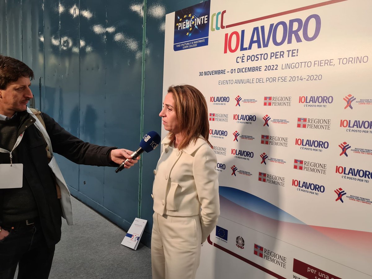 ElenaChiorino's tweet photo. #IOLAVORO, il più importante evento nazionale che favorisce l'incrocio tra domanda e offerta di lavoro, torna in presenza per la sua 58esima edizione, oggi e domani a Torino.
L’accesso è gratuito, ci si può iscrivere dal portale https://t.co/C7dLODexV7 https://t.co/wOTUhPj6lp