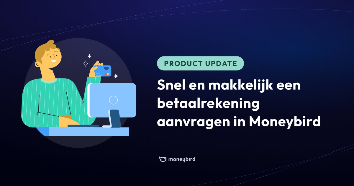 Moneybird Betaalrekening: Je betaalrekening zoals je gewend bent, maar dan volledig geïntegreerd in je boekhoudpakket!
moneybird.nl/betaalrekening…