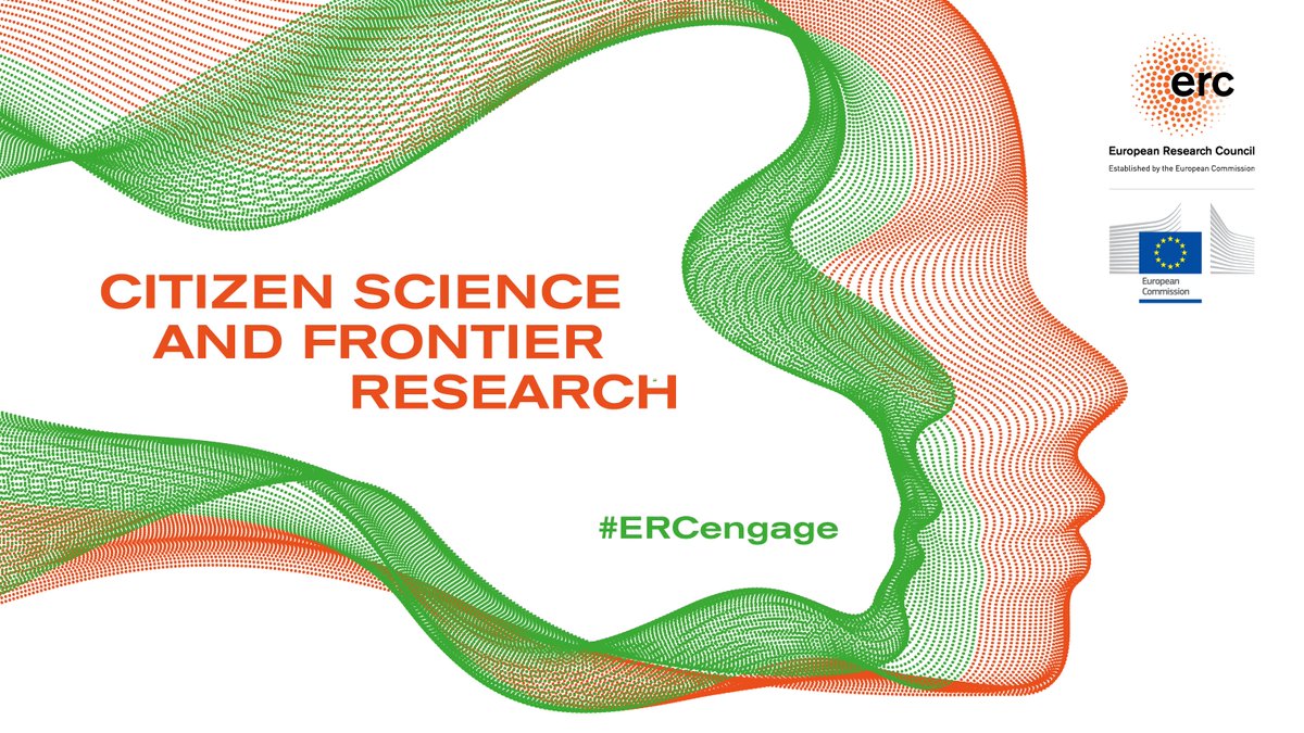 European Citizen Science Association (@eucitsci) on Twitter photo 𝗖𝗶𝘁𝗶𝘇𝗲𝗻 𝗦𝗰𝗶𝗲𝗻𝗰𝗲 𝗮𝗻𝗱 𝗙𝗿𝗼𝗻𝘁𝗶𝗲𝗿 𝗥𝗲𝘀𝗲𝗮𝗿𝗰𝗵: <a href="/ERC_Research/">European Research Council (ERC)</a> 𝗔𝗻𝗻𝘂𝗮𝗹 𝗘𝘃𝗲𝗻𝘁 𝟮𝟬𝟮𝟮
07 December 2022 | 09:00 CEST - 15:30 CEST
This year is focused on #participation #motivation #engagement and #impact. The event is hybrid and open to everybody. 𝗖𝗶𝘁𝗶𝘇𝗲𝗻 𝗦𝗰𝗶𝗲𝗻𝗰𝗲 𝗮𝗻𝗱 𝗙𝗿𝗼𝗻𝘁𝗶𝗲𝗿 𝗥𝗲𝘀𝗲𝗮𝗿𝗰𝗵: <a href="/ERC_Research/">European Research Council (ERC)</a> 𝗔𝗻𝗻𝘂𝗮𝗹 𝗘𝘃𝗲𝗻𝘁 𝟮𝟬𝟮𝟮
07 December 2022 | 09:00 CEST - 15:30 CEST
This year is focused on #participation #motivation #engagement and #impact. The event is hybrid and open to everybody.