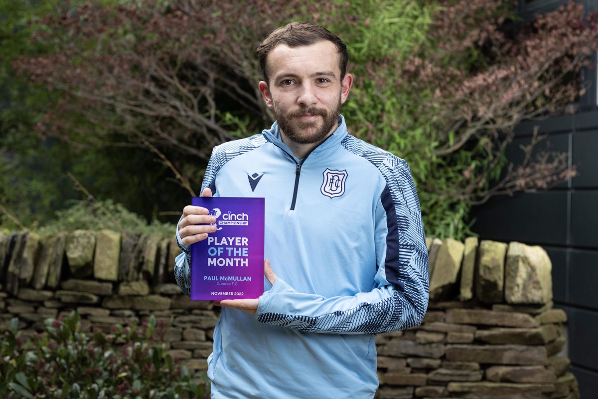 cinch Championship Player of the Month for November @paulmcmullan_96 👏👏👏 #thedee