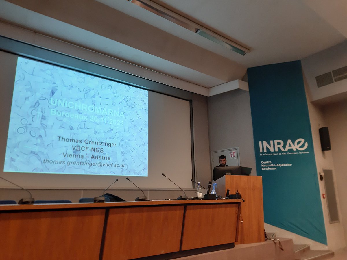Next up is Thomas Grentzinger from  Vienna BioCenter on purification of functional small RNA populations.