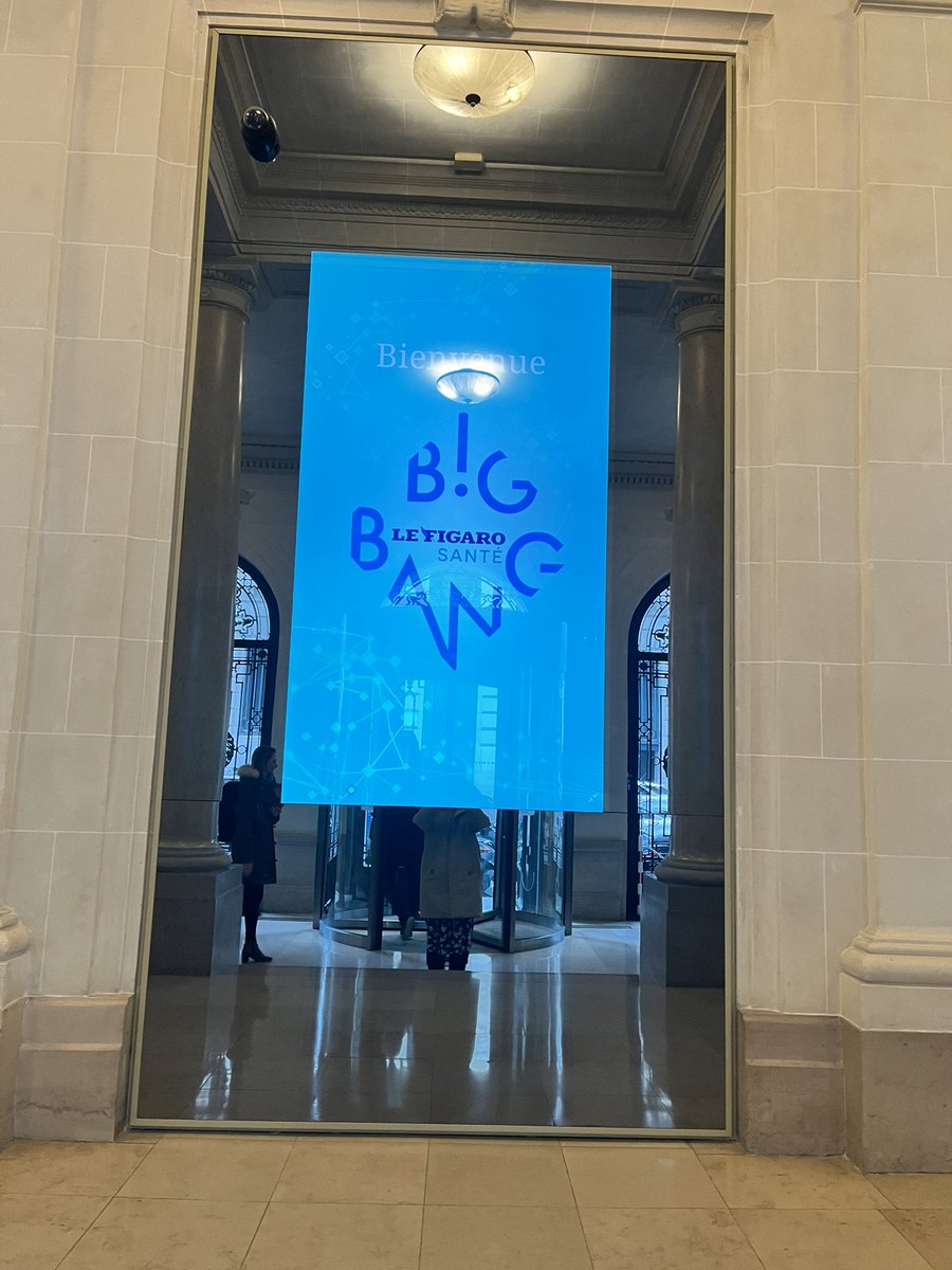 agnesfirmin's tweet photo. Très bel échange ce matin au #BIGBANG @Le_Figaro aux côtés @VermeschP_SML et @AntoineTesniere sur les déserts médicaux et place du numérique . https://t.co/rMFP1INgzH