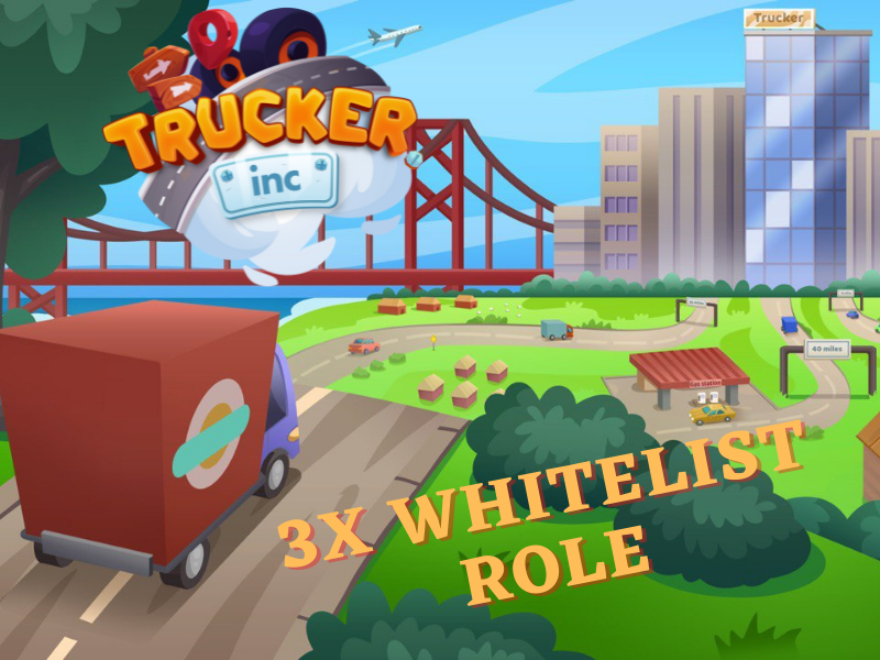 🚚#Giveaway By "Trucker. Inc"🚛
🎁3x WL Role --- 3x Winners🎁

📝 Requirements:
🐾 Follow <a href="/trucker_inc/">Trucker INC</a> &amp; <a href="/Cunhainho/">Cunhainho</a> 
❤️ &amp; RT
✍️ Tag Friends + Discord ID
➡️ Join: discord.gg/RZCxtbcX
⏰72H

🍀Good Luck🍀

#Giveaways #NFT #WAXP #P2E #P2EGames