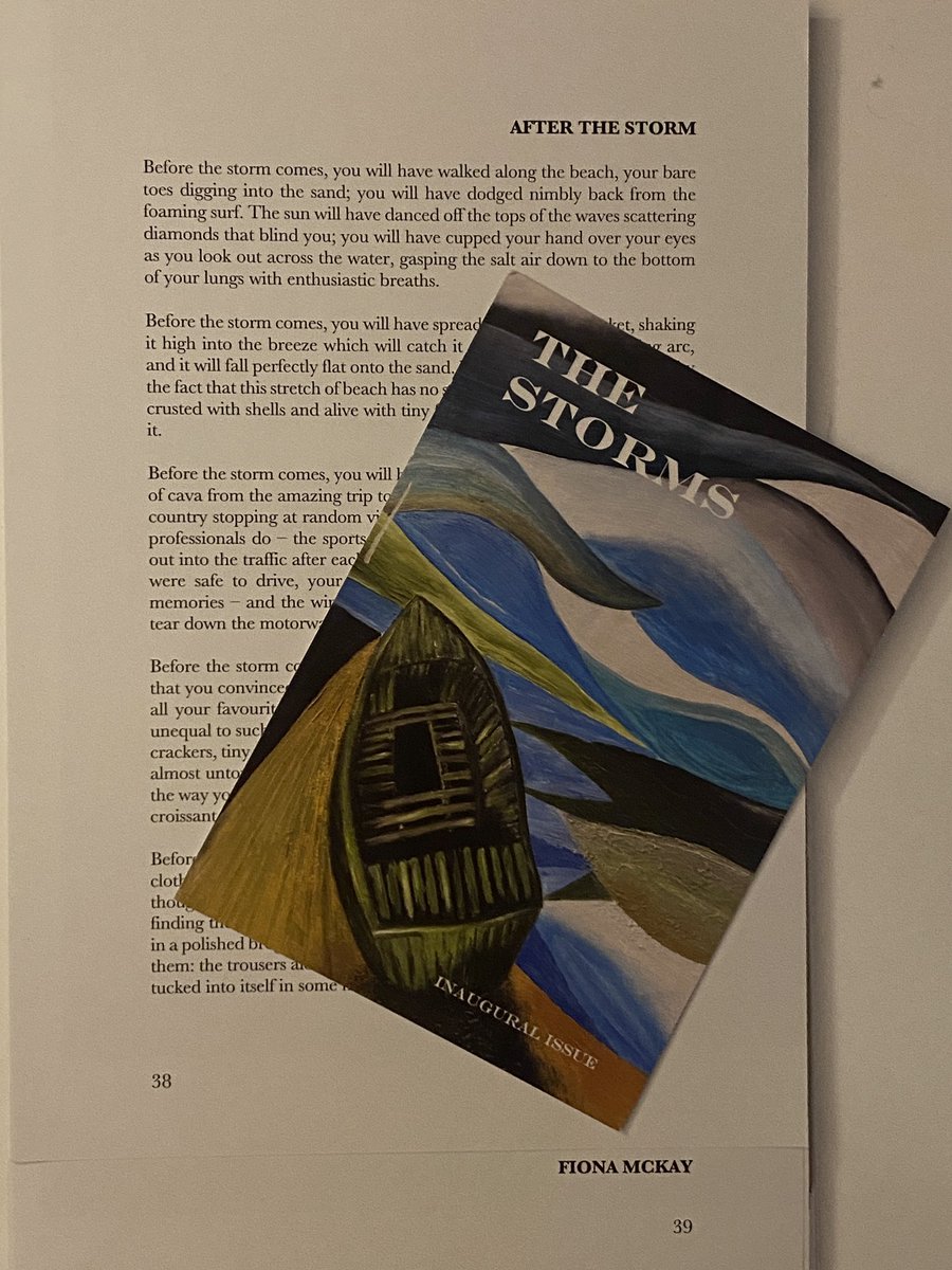 StormsJournal's tweet photo. While we continue to work on Issue 2, today’s shoutouts for the inaugural issue stars of @StormsJournal, the relatively new journal of #poetry #prose and #visualarts are two superb Irish writers
@fionaemckayryan & #JeanOBrien
Get your copy here
https://t.co/G707DKiaUD https://t.co/ue7y31NweJ