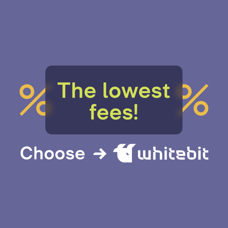 WhiteBit's tweet photo. The standard fee on WhiteBIT is 0.1%, and the daily fee for margin deals is 0,098%.

Try everything &amp; don't worry about your funds vanishing!