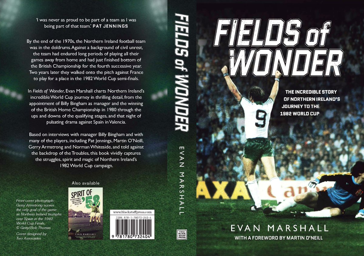 1 December tomorrow so maybe time to start thinking of this as a gift for the Northern Ireland fan in your family.
amazon.co.uk/Fields-Wonder-…