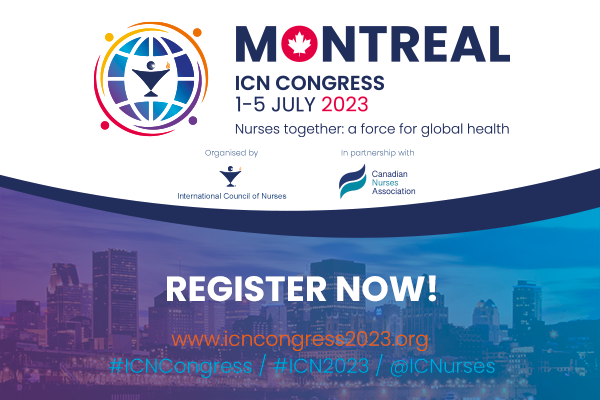 ICNurses's tweet photo. Do you want to network with #nurses from around the world and learn about latest #nursing innovations? Register to #ICNCongress in #Montreal, #Canada, 1-5 July 2023 & benefit from Early Bird rates, only until 31 January! https://t.co/mr9eOkfGYg @canadanurses #ICN2023 https://t.co/QwIvmg2UKo