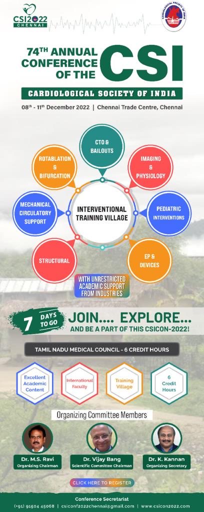 CsiChennai's tweet image. ⁦@BoopathyCardio⁩ ⁦@cardio73⁩ ⁦@DrRefai_Cardio⁩ ⁦@TRMuralidharan1⁩ ⁦@prabhud19⁩ ⁦@Dr_AshokSeth⁩ #chennaicalling #CSI2022