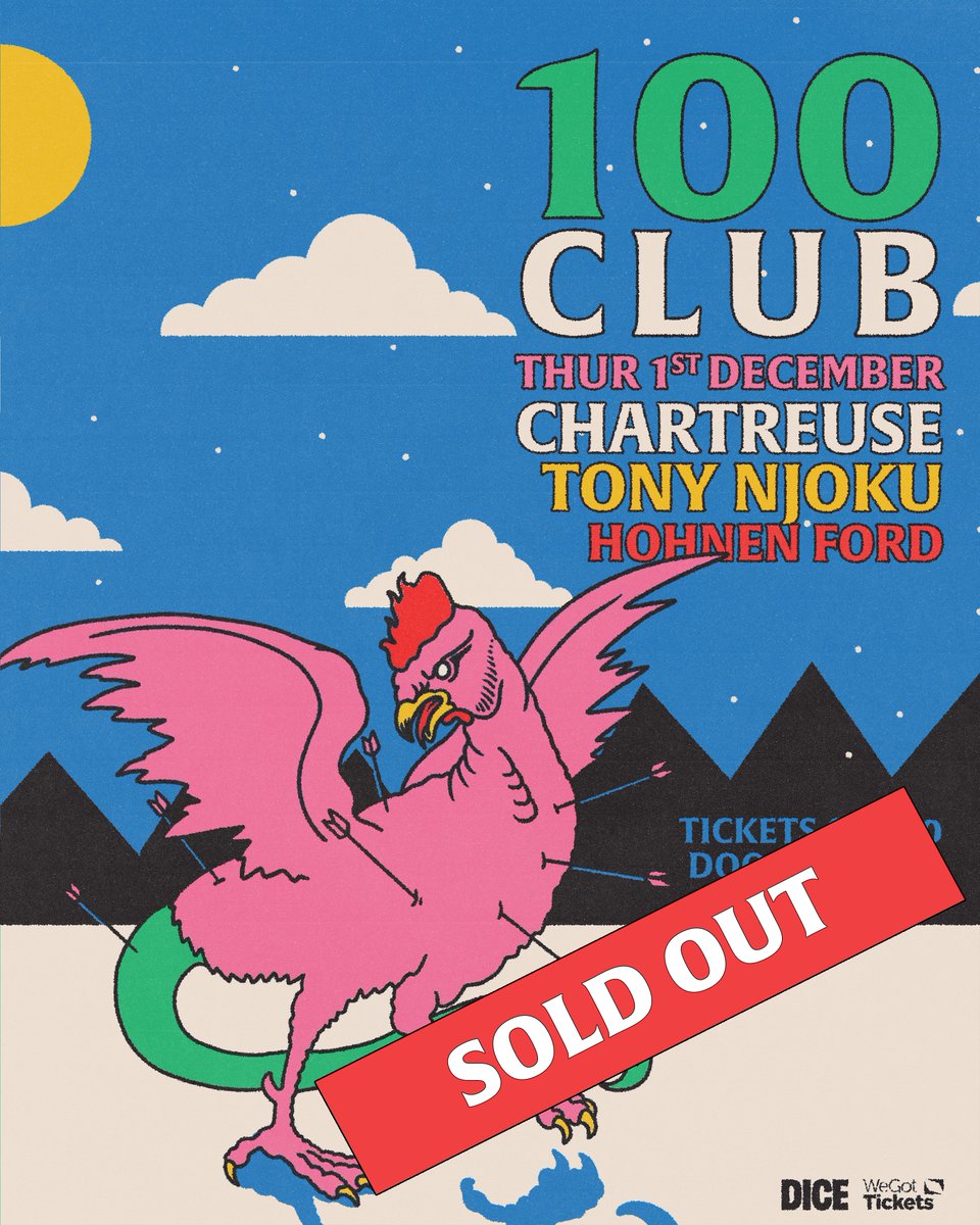 100clubLondon's tweet photo. Excited to get back to our winter series tomorrow night with a sold out show with @chartreuse_band, @TonyNjokuMusic and @hohnenford. 

Next week we've got @JanelWeaver, @cspaceduncan and @Kfrancesmusic - only a few tickets left, get one here: https://t.co/Eg68c58wcs https://t.co/r18XG6NfZ9
