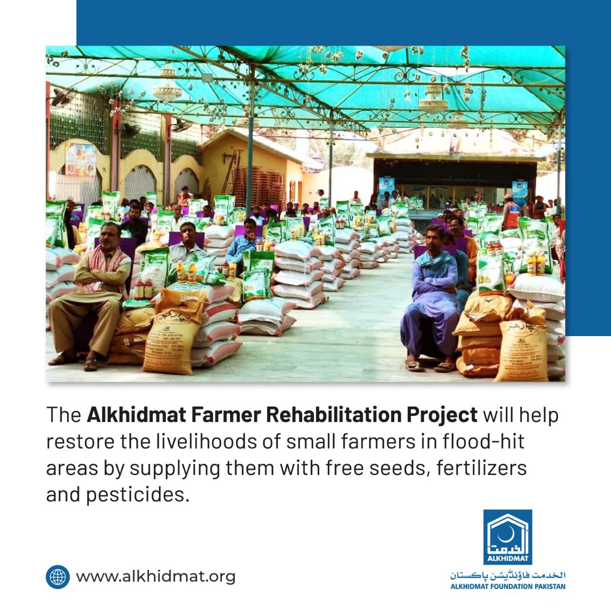 mamoona_qamar's tweet photo. Join Alkhidmat Foundation and contribute what you can in the farmer rehabilitation project launched by them. Your help and kindness will go a long way in building their lives.

@AlkhidmatOrg
 #الخدمت_کسان_بحالی_پراجیکٹ
https://t.co/ben3FQXzlx https://t.co/gMkk4Art6S