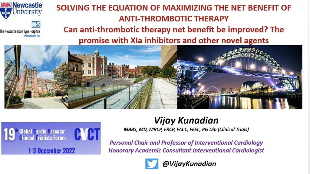 Professor Vijay Kunadian tweet media
