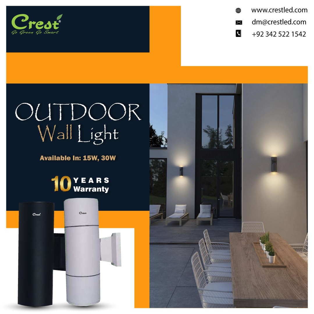 PakCrest's tweet image. OUTDOOR Wall Light &amp;amp; Surface Mount Light
Here you can get:crestled.com/c/led-lights/s…

#outdoorwalllight
#mountlight
#surfacemountlight #crestled
#crestpak
#ecrestsoft #panellight
#SolarStreetLight 
#IntegratedSolarStreetLight
#ArchitecturalDownLight
#RechargeableEmergencyLight