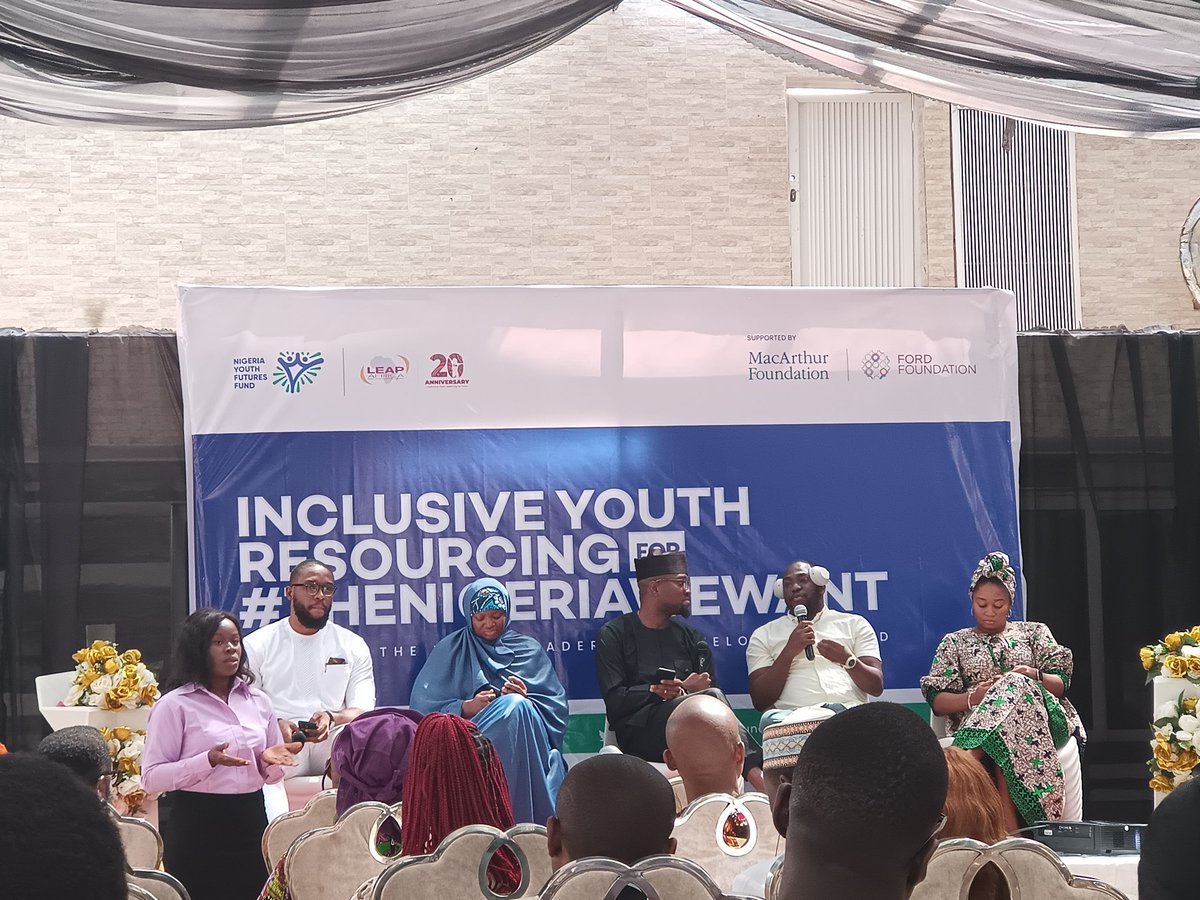 yofci_ng's tweet photo. #TheNigerianWeWant  2nd Panel Discussion on Nigerian Youth Population: Is it a Treat OR a Potential with seasoned panelists @macfound @FordFoundation.  @LEAPAfrica @YouthPrideNG @Connected_dev @YIAGA @YstarsFound @YAFng @youthhubafrica @FMYouthSports https://t.co/nFLbgBlcuF