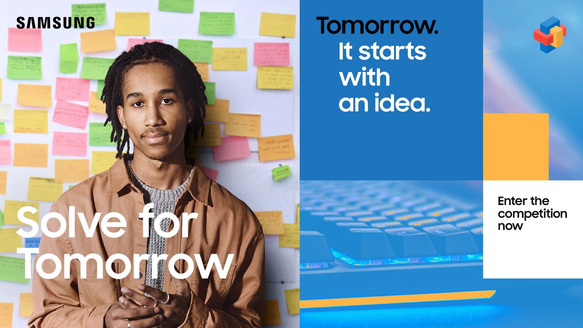 Pollution. Waste. Climate change. Social Isolation. These problems need your solutions. Enter the Solve for Tomorrow Competition and share yours now: samsung.com/uk/solvefortom… #SolveForTomorrow