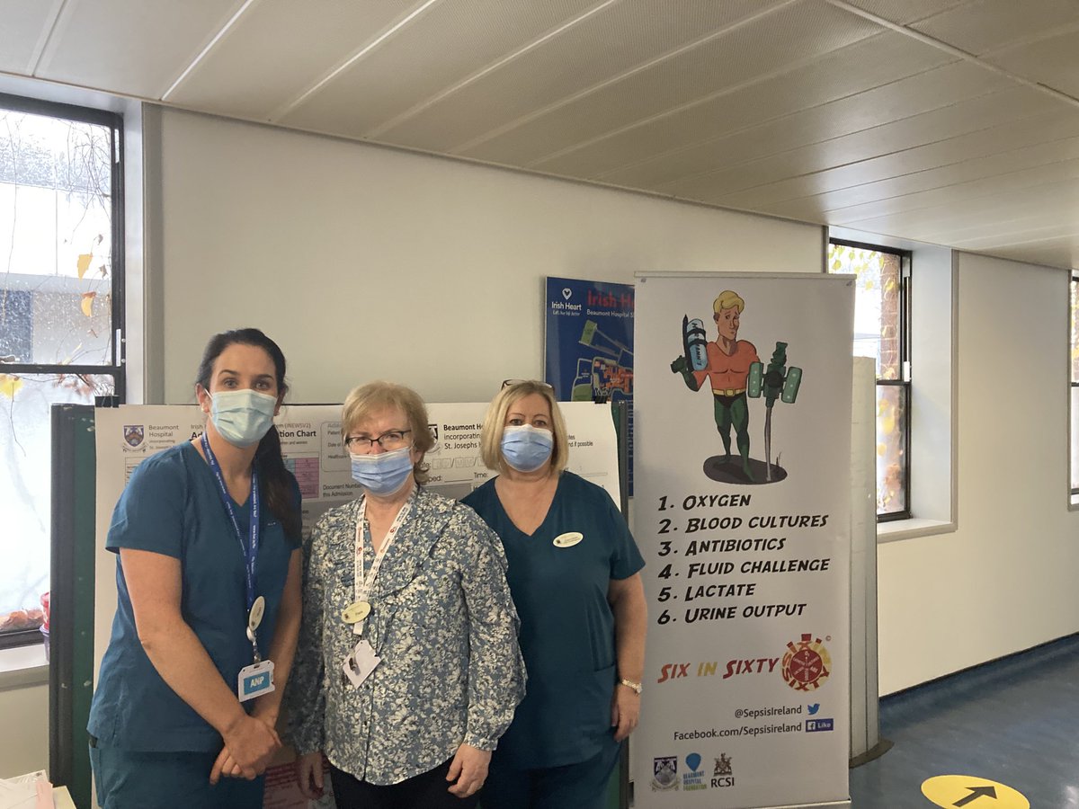 CostelloeKate's tweet photo. Our ANPs are onboard all the way @Beaumont_Dublin #promotingpatientsafety #INEWS #SEPSIS #IMEWS @Beaumont_Dublin @stmgarvey https://t.co/b7setVwoSX