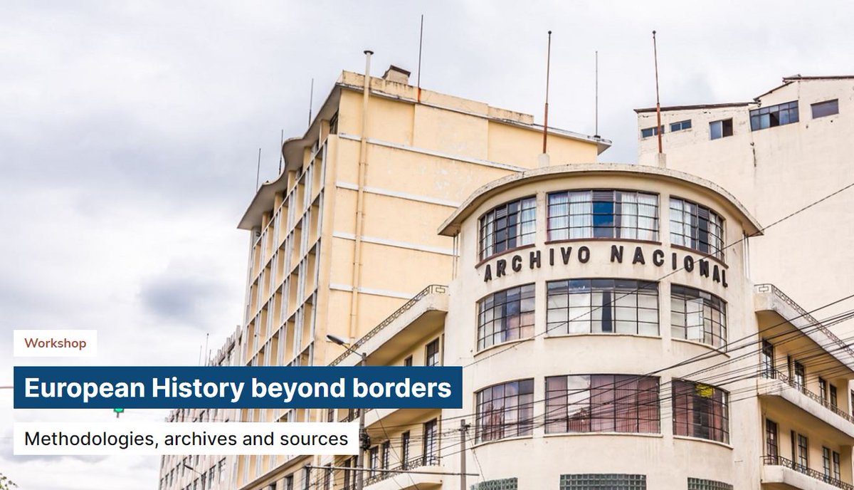 How can we write a #GlobalHistory of Europe without placing the European nation-state at its centre?

On 8-9 November, join a workshop on methodologies, archives and sources in the context of our initiative "What is European History in the 21st century?" 👉eui.eu/events?id=5528…