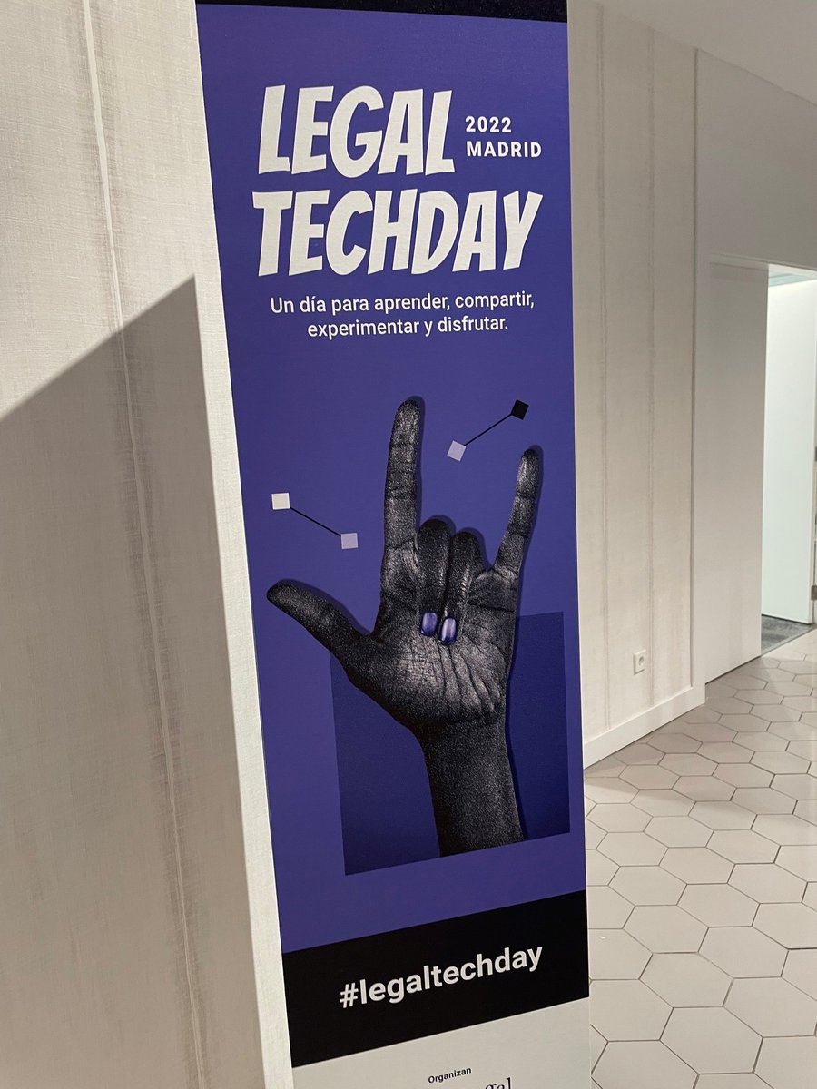 DLA_Piper_Spain's tweet photo. Encantados de haber formado parte del #LegalTechDay, un evento dedicado a la #tecnología en el sector legal del que hemos sido patrocinadores como parte de nuestra apuesta por la #innovación en las profesiones jurídicas https://t.co/sIftkEX6kj