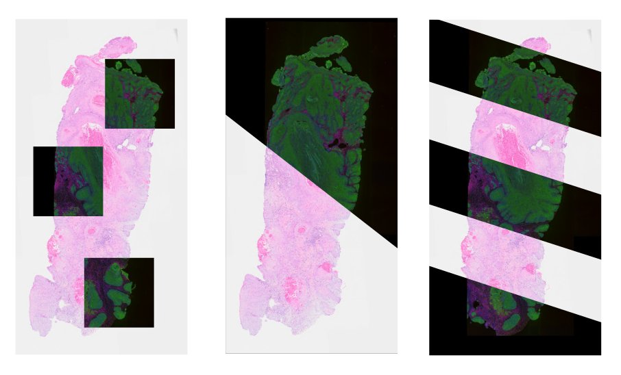 Looking for opinions on good approaches to show the #registration of multiple images for a non-interactive media (eg. a slideshow or poster).

I have my opinions but interested in hearing from the wider community.

#ImageRegistration #Alignment #DigitalPathology #Visualisation