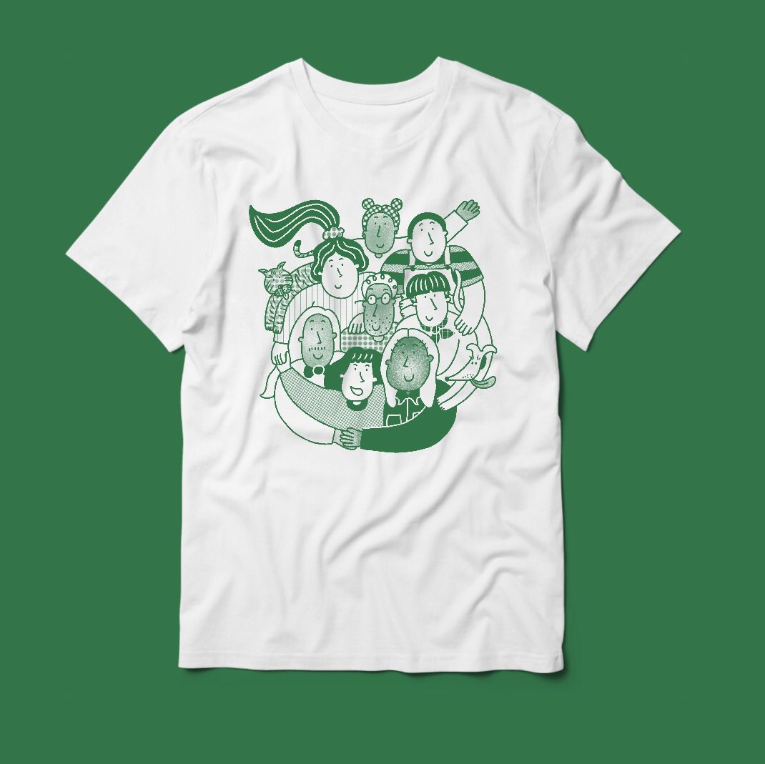 Today is the LAST DAY you can pre-order my sweet pals t-shirt with @weprintsocial !! 10% of my profits will go to @Refuweegee Get em while you can! weareprintsocial.com/campaigns/swee…