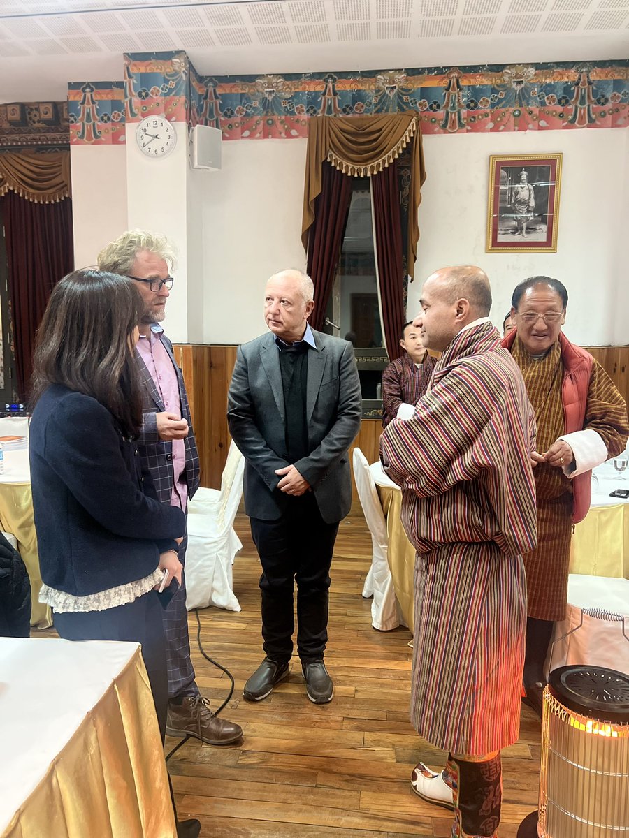 SHINEProject3's tweet photo. Mr. Georgios from Greece, who was in Bhutan for Result Oriented Monitoring(ROM) has successfully completed  reviewing the EU switch Asia funded project “Sustainable Hospitality Industry Inclusive of Native Entrepreneurs” (SHINE Project). https://t.co/qRbN70reXo