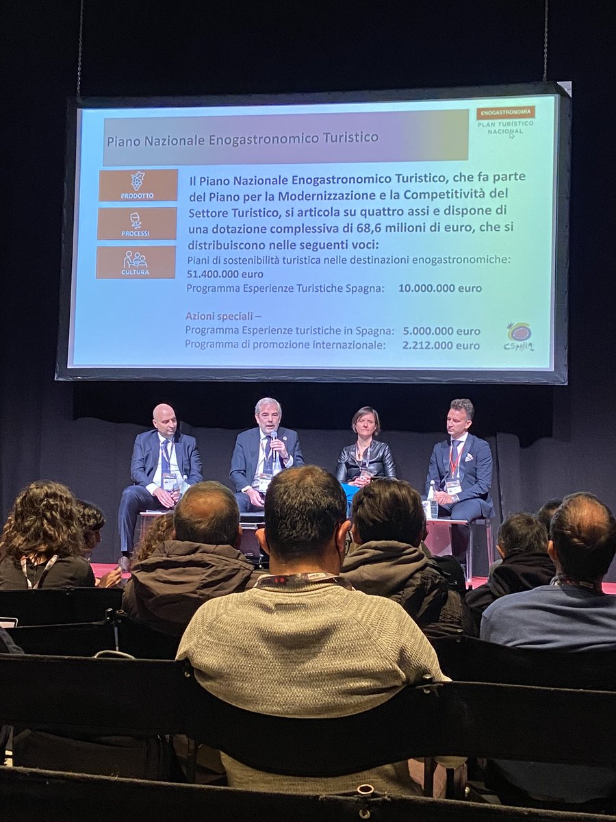 Turismo enogastronomico, strategie e azioni internazionali a confronto: il piano nazionale della Spagna <a href="/BTO_travel/">BTO Official</a> #bto2022 <a href="/MauroCarbone1/">Mauro Carbone</a>