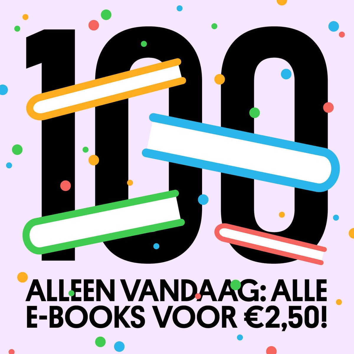 Wie jarig is trakteert! December van Bregje Hofstede is ons HONDERDSTE boek. Dus hup, naar dasmag.nl voor een lading e-books.