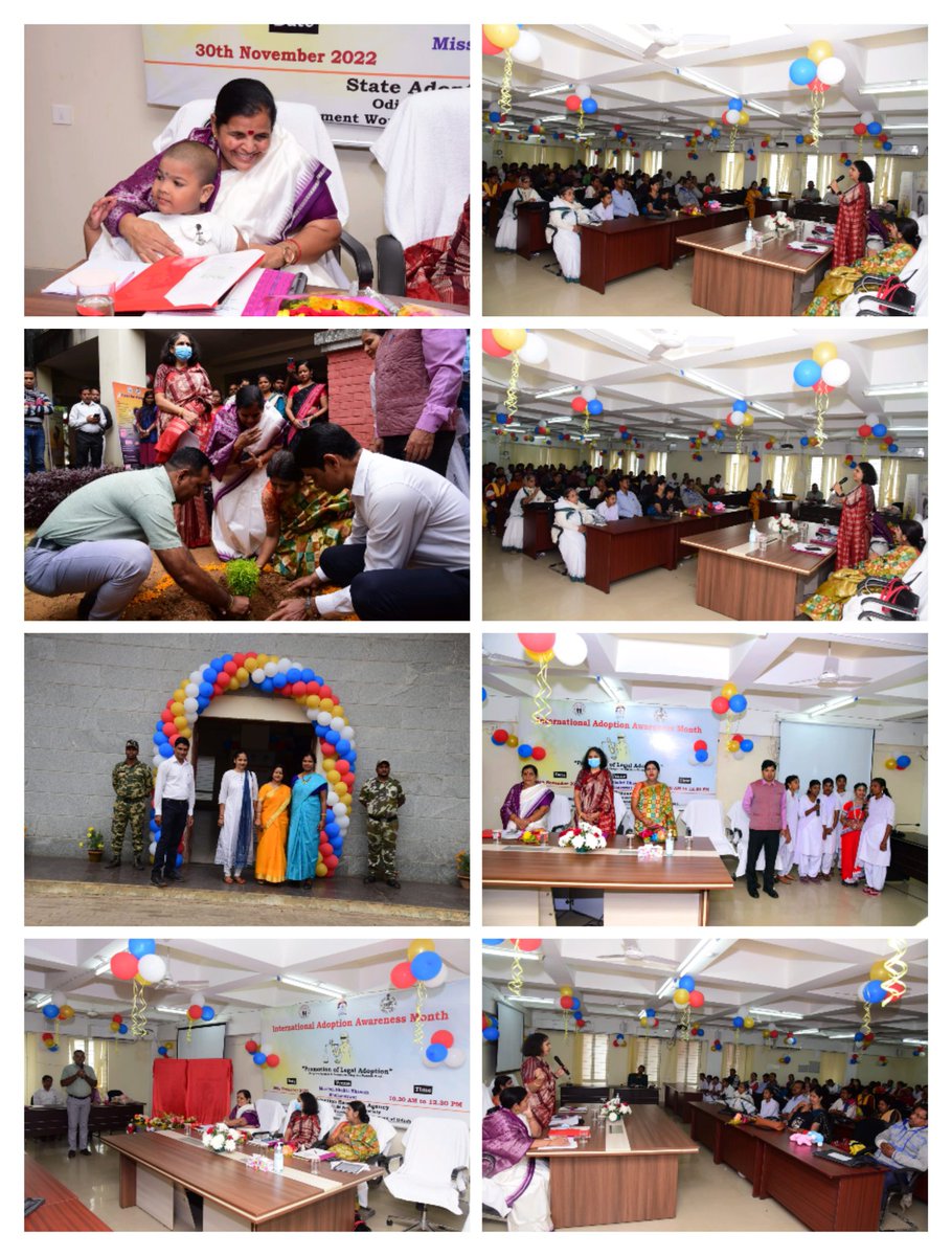 OSCPSODISHA's tweet image. Observation of International Adoption Month at state level and felicitation of 10 adoptive parents  by Commissioner-Cum-Secretary W &amp;amp; CD, Advisor W &amp;amp; CD and Chairperson OSCPCR. @WCDOdisha  @CMO_Odisha #OSCPS