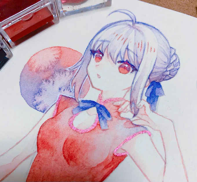 グレイちゃんと徐福ちゃんはキラキラしてるよ 