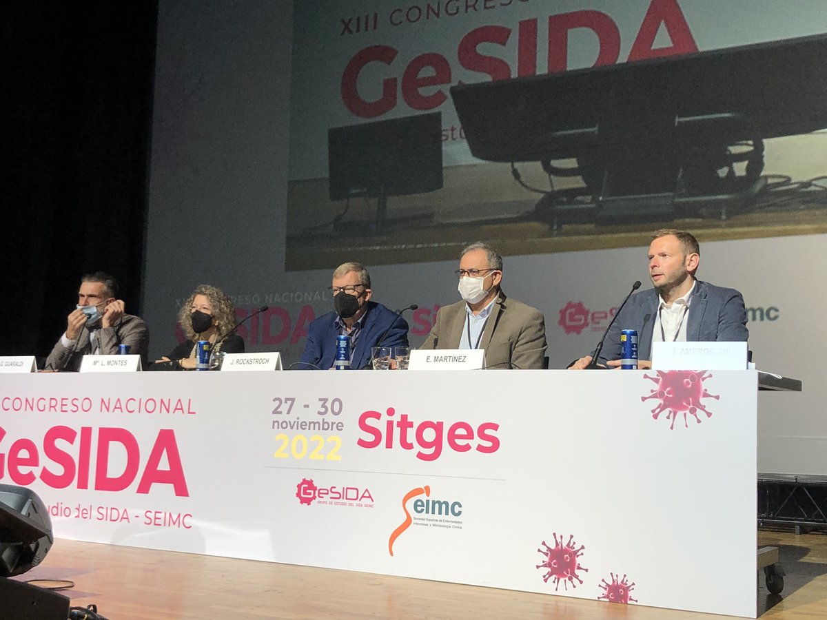 GeSIDA_SEIMC's tweet photo. La última jornada del Congreso #GeSIDA22 es la reservada para los talleres. De forma simultánea se celebran el taller interactivo ‘Éxitos y fracasos de la respuesta inmune frente al #VIH-1’ el taller @EACSociety - GeSIDA sobre NAFLD o MALFD. https://t.co/yIFEw3uY2a