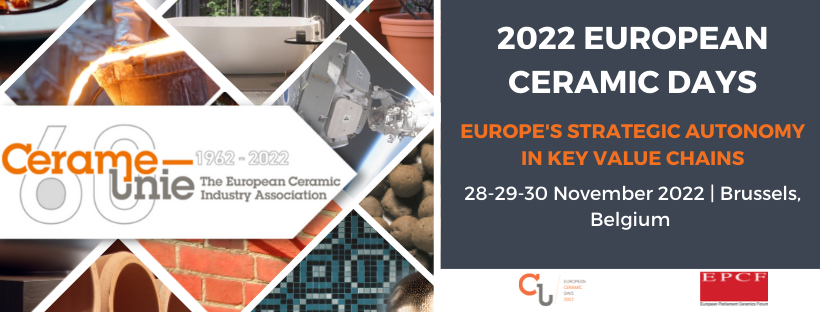 CerameUnie's tweet photo. 👏Thank you to all the speakers &amp; attendants that have accompanied us at the #22ECD Public Conference.
We hope the events of the European Ceramic Days 2022 have led to fruitful conversations &amp; new professional relations.
📅We look forward to welcoming you at the #23ECD next year! https://t.co/gNvSD8GQAe